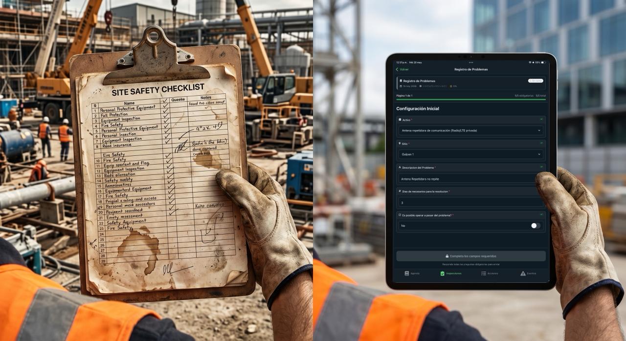 Checklist en papel vs checklist digital: cuál conviene según tu operación