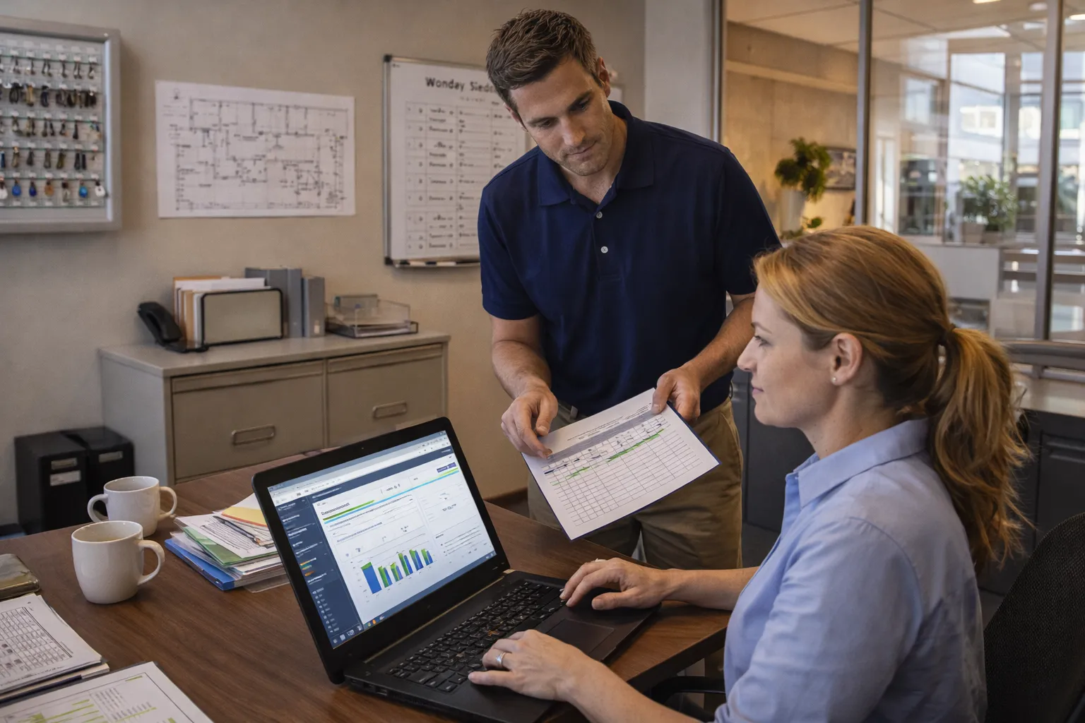 Dashboards y reportes de instalaciones en tiempo real