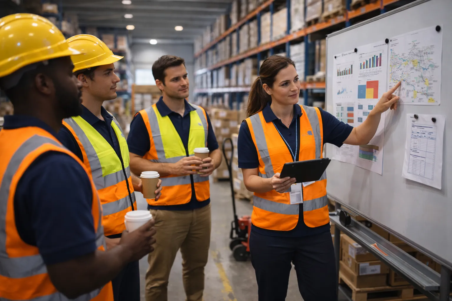 Dashboards y reportes logísticos en tiempo real