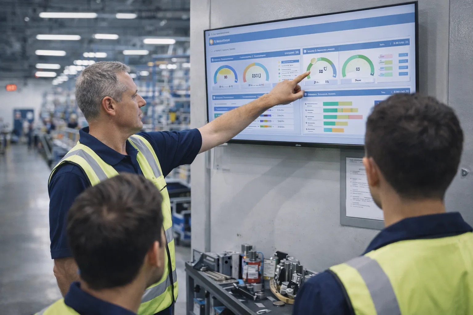 Dashboards y métricas de producción en tiempo real