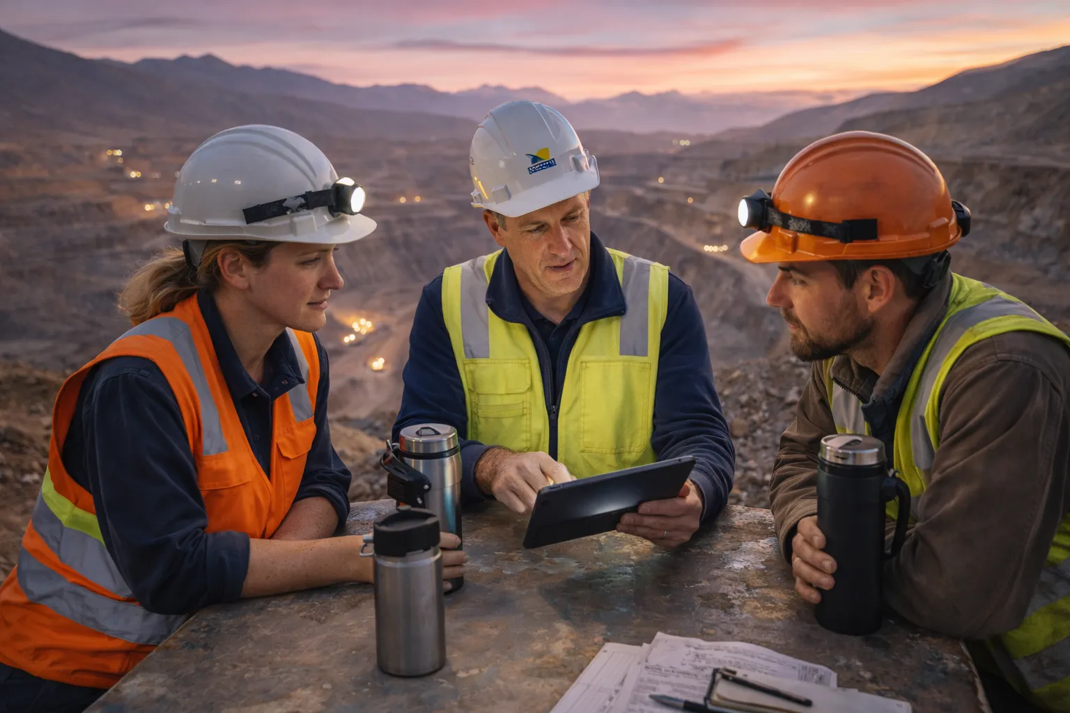 Dashboards y reportes mineros en tiempo real