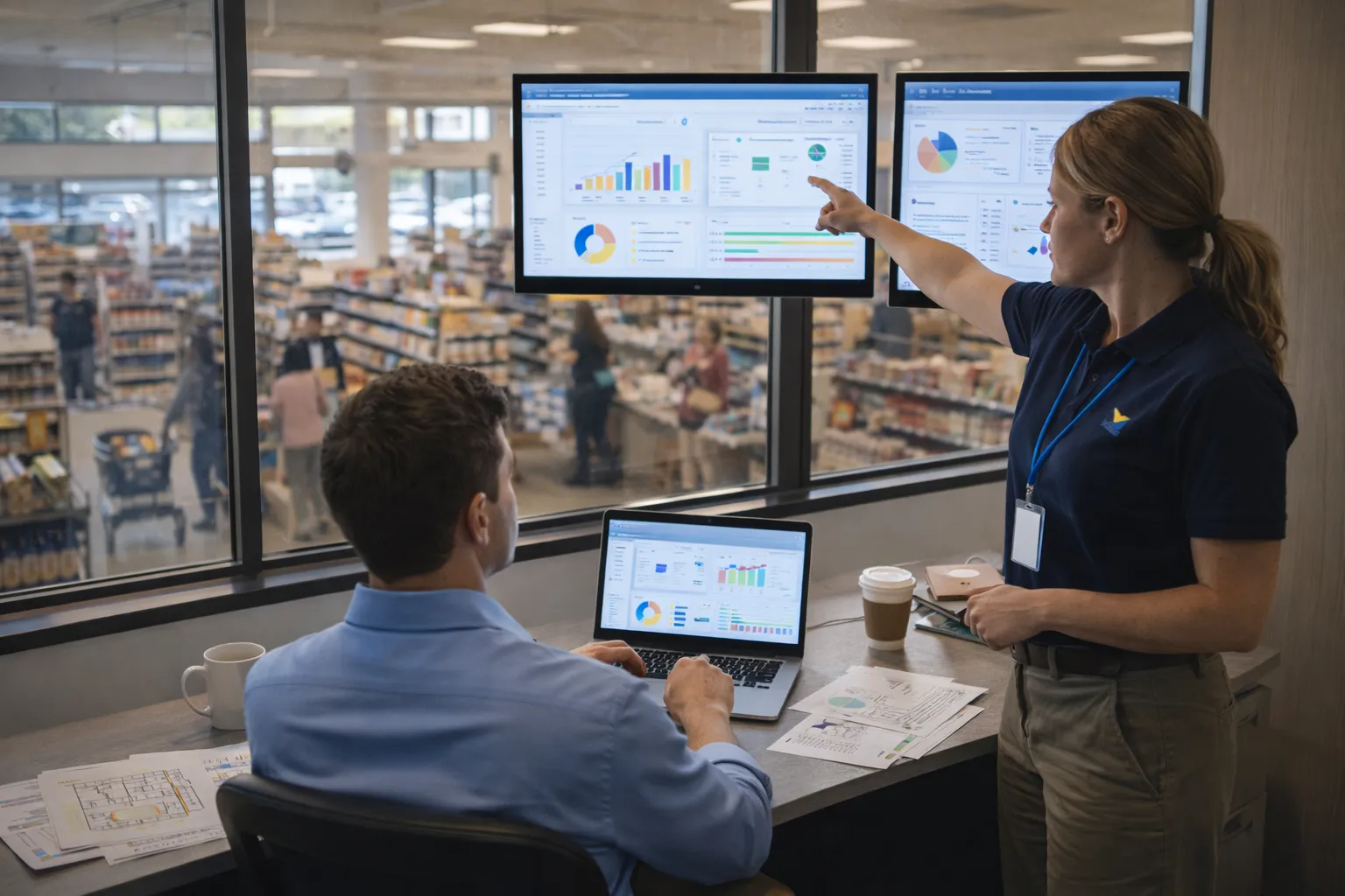 Dashboards y reportes retail en tiempo real